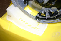 Vent to air filter